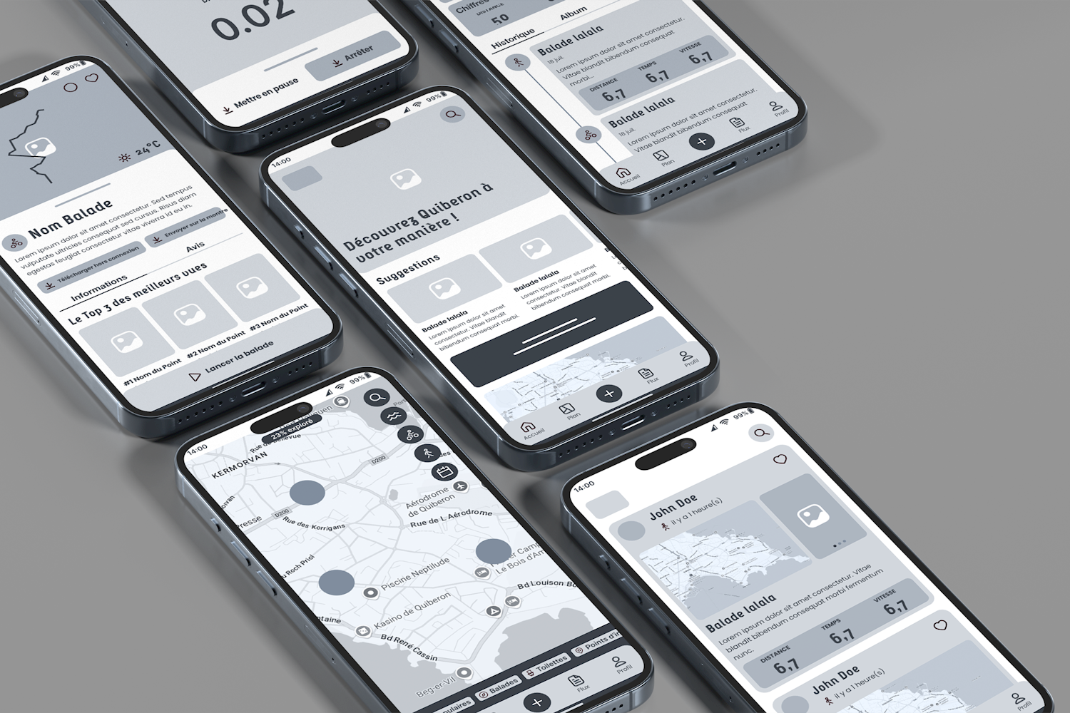 Wireframes Treuz